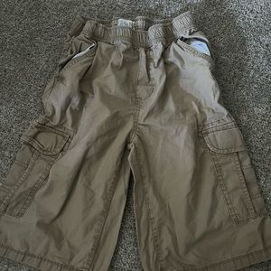 Children’s Place boy XL dark khaki cargo shorts